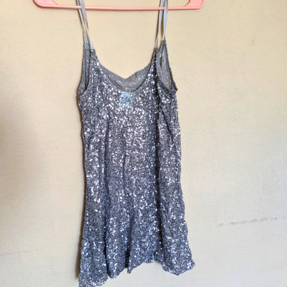 Sequin Grey Blouse